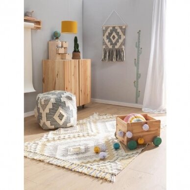 Benuta Wool Rug - Wanda: Yellow 4