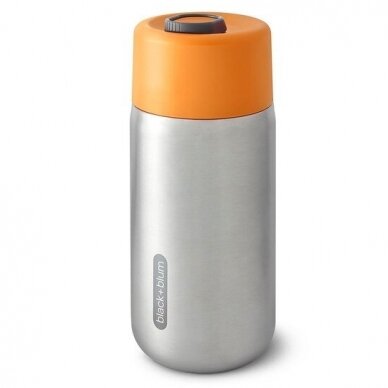 Black and Blum gertuvė termosas ,,Insulated travel cup: orange" (340 ml)