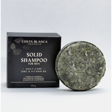 Costa Blanca Organics Shampoo bar for men