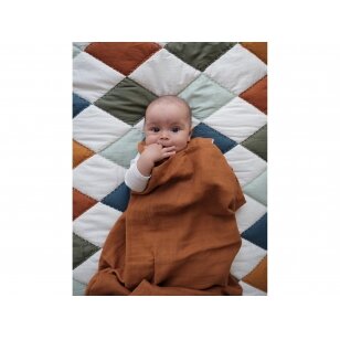 Fabelab Swaddle - Cinnamon (120x120 cm)