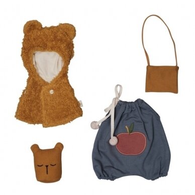 Fabelab Dolls Clothes - Bear Cape