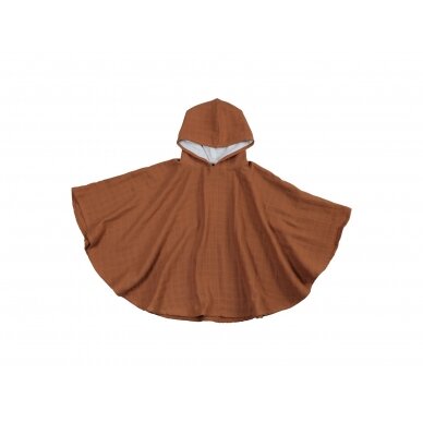 Fabelab Poncho in Cinnamon (3-7 year old)