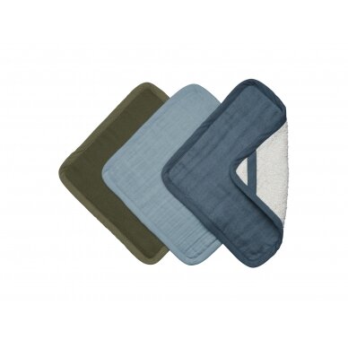 Fabelab 3 Pcs Wash Cloth - Coastal