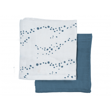 Fabelab 2 Pcs Swaddle Set - Ocean Spray (55x55 cm)