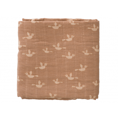 Fresk 2 Pcs. Swaddle Set - Birds (120x120 cm) 1