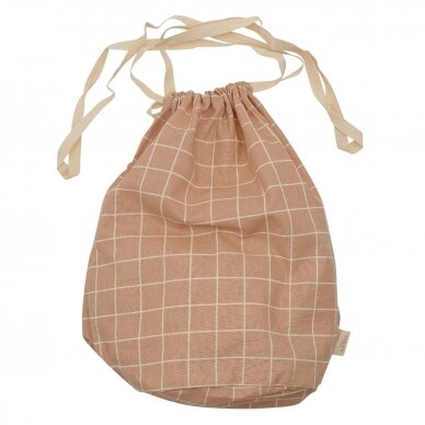 Haps Nordic Multi bag Large - Rose Check