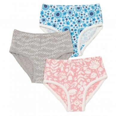 Kite 3 Pack Briefs - Pretty Petal