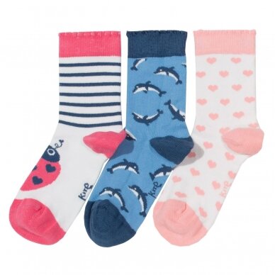 Kite Dolphin Socks 3 Pcs Set