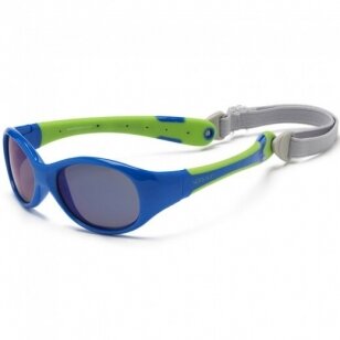 KOOLSUN akiniai nuo saulės ,,FLEX - royal blue green"