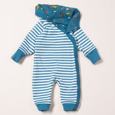 Little Green Radicals Romper - Nordic Forest 1