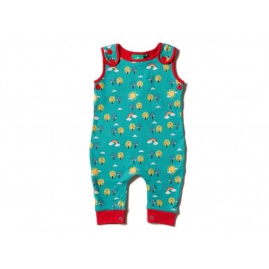 Little Green Radicals Romper - Rainbow