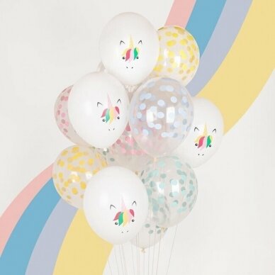 My Little Day Ballons Confetti: aqua 1