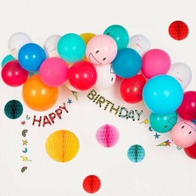 My Little Day balionai ,,Happy birthday" 1