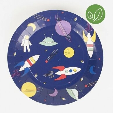 My Little Day Paper Plates Cosmos