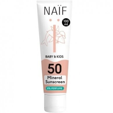 Naif kremas nuo saulės SPF50 (100 ml)