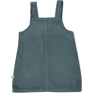 Poudre Organic Pinafore - Stormy Weather 1