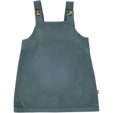 Poudre Organic Pinafore - Stormy Weather