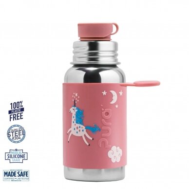 PURA gertuvė Sport bottle Unicorn (550 ml)