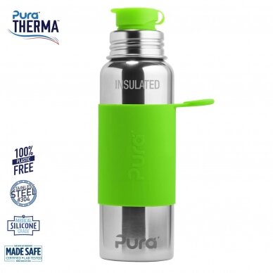 PURA termosinė gertuvė Sport bottle/green (650ml)