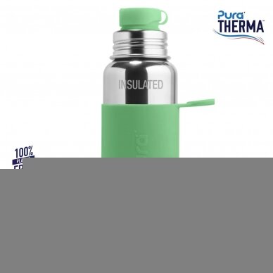 PURA termosinė gertuvė Sport bottle/moss (650ml)