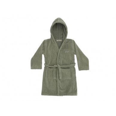 Soft Gallery Robe - Oil Green