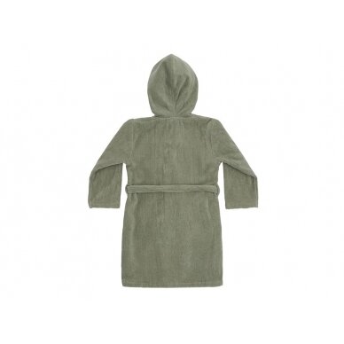 Soft Gallery Robe - Oil Green 1