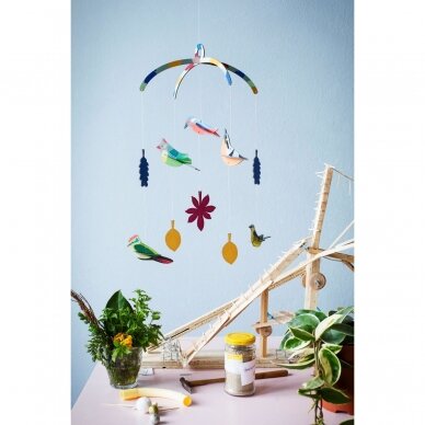 Studio ROOF Wall Decoration - Garden Birds 1