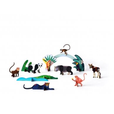 Studio ROOF Playset - Jungle Animals