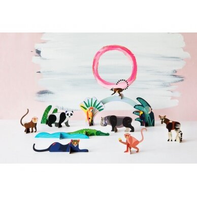 Studio ROOF Playset - Jungle Animals 1