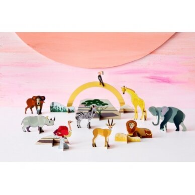 Studio ROOF Playset - Savanna Animals 1