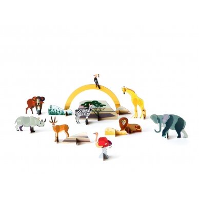 Studio ROOF Playset - Savanna Animals