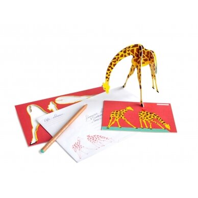 Studio ROOF pop-out atvirukas ,,Giraffe" 1