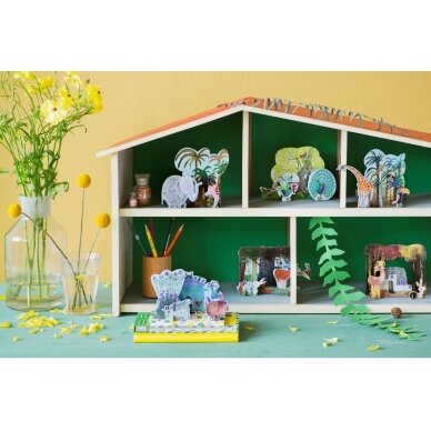 Studio ROOF pop-out card - Jungle giraffe 2