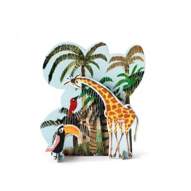 Studio ROOF pop-out card - Jungle giraffe