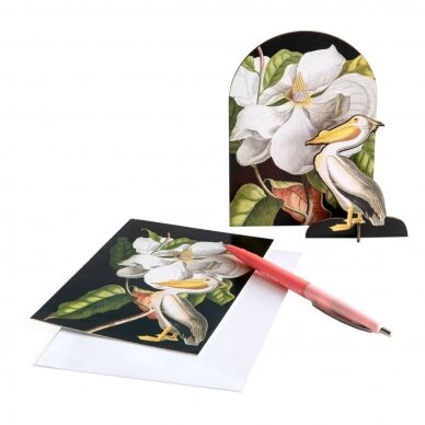 Studio ROOF Pop-out Card - Romantic Pelican