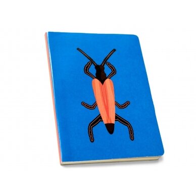 Studio ROOF Notebook A6 - Longhorn Beetle