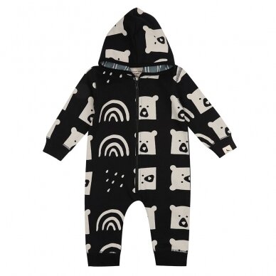 Turtledove London Romper - Rain bear