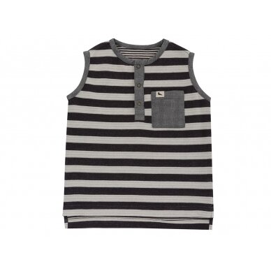 Turtledove London Shirt - Stripe Vest